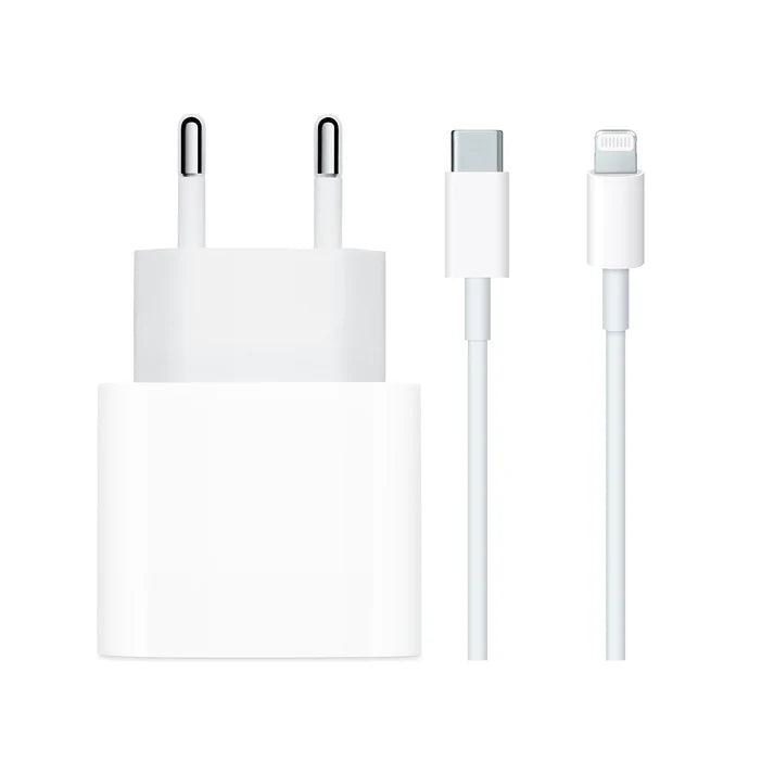 Cargador de iPhone (20W Cable Tipo C a Lightning)
